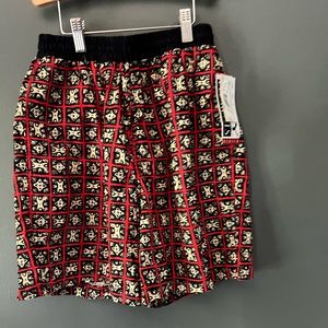 Vintage New With Tags Key Elements Men’s Swim Trunks 1990’s Size M Swimsuit